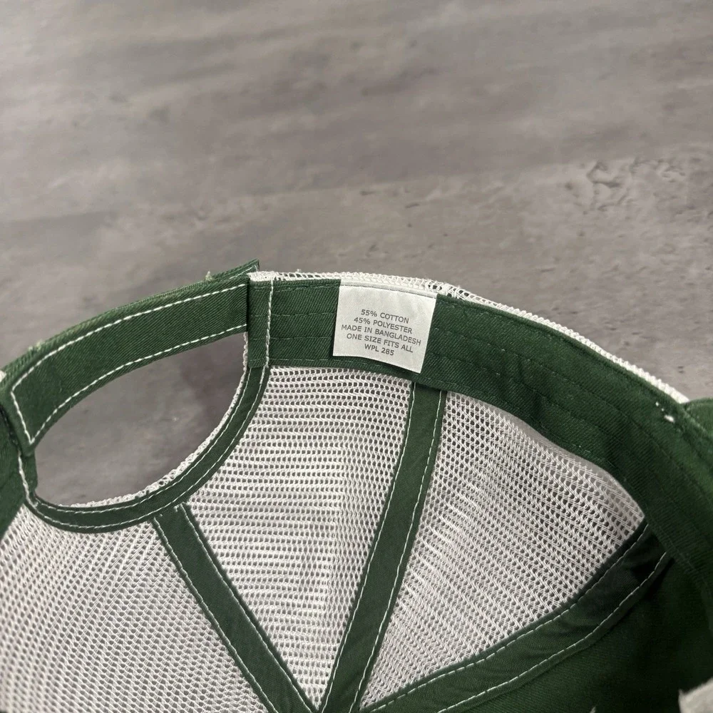 Paddy Irish Whiskey Hat Green White Dad Cap Adjustable‎ Strap Liquor Alcohol